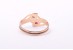 Jugendstilring mit Diamanten und Rubin